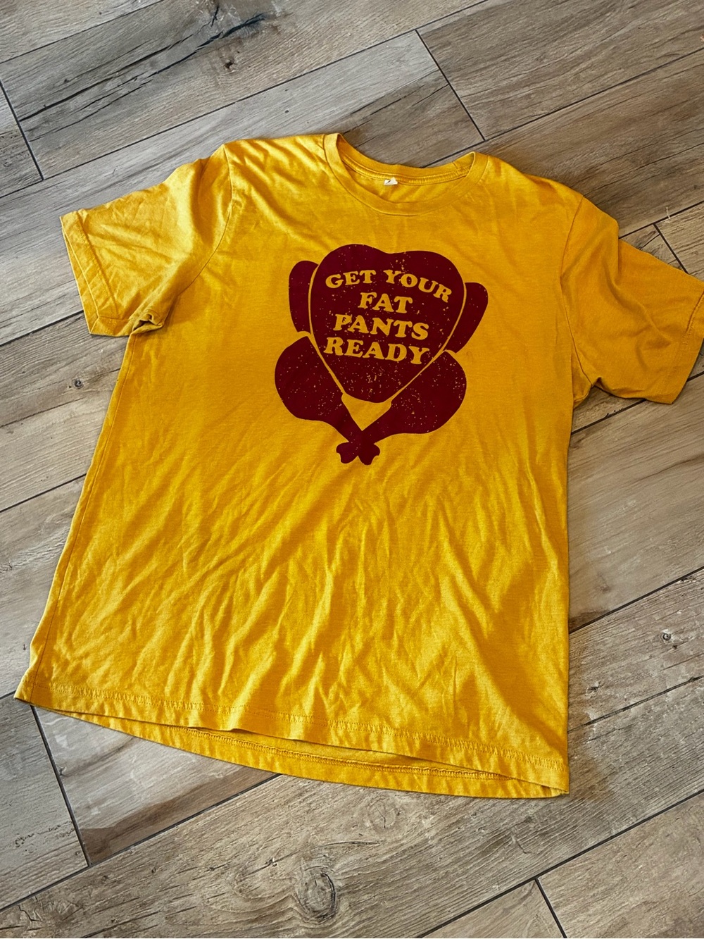 Source Unknown Mustard Graphic Tee